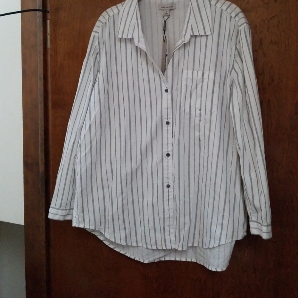 XL Womens Dress Shirt Calvin Klein NWT